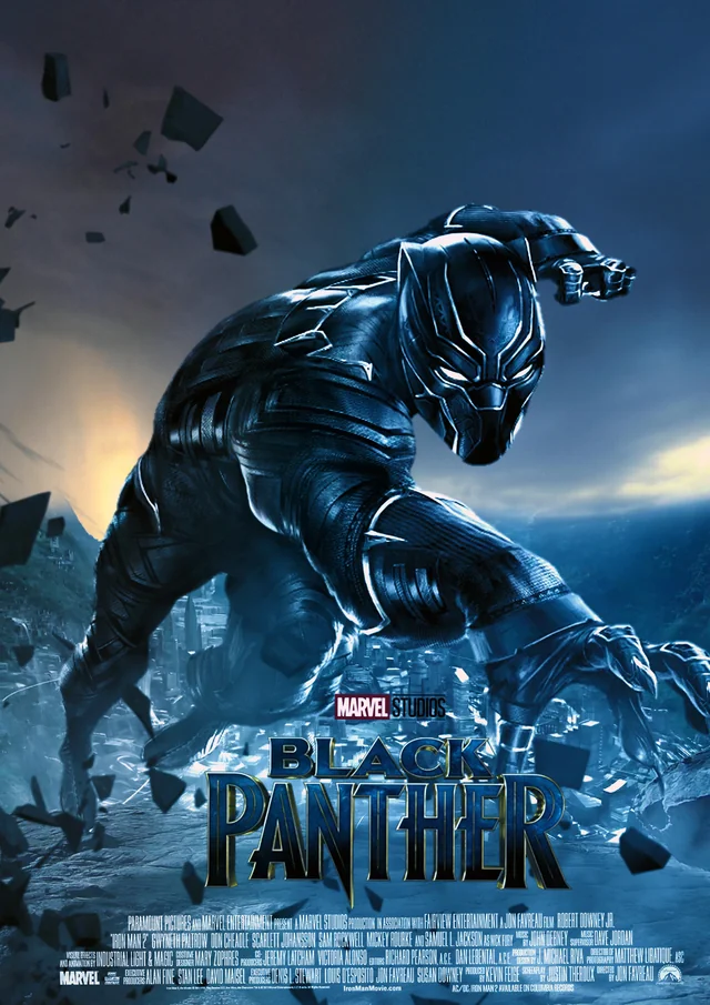 Affiche du film Black panther