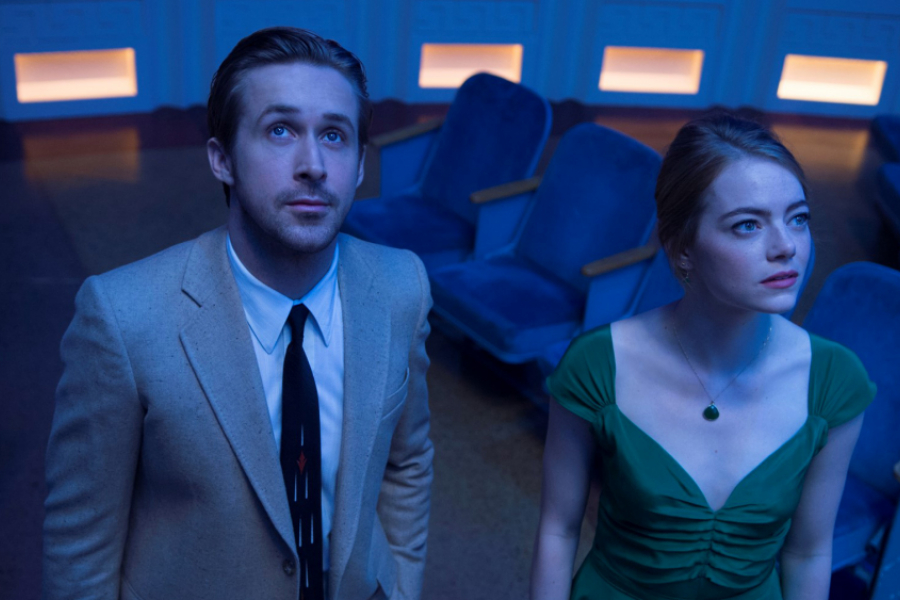 Image de fond du film La la land